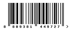 8809381449727 barcode