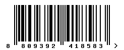 EAN barcode number 8809392418583