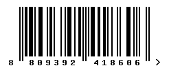 upc 8809392418606 barcode image
