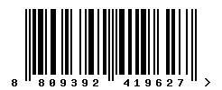 upc 8809392419627 barcode image