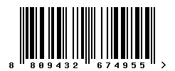 8809432674955 barcode