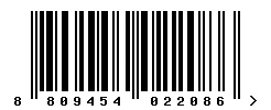EAN 8809454022086 barcode image