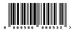 upc 8809506800532 barcode image