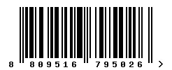 8809516795026 barcode