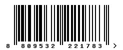 8809532221783 barcode