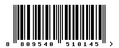 EAN barcode number 8809540510145
