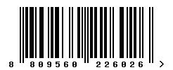upc 8809560226026 barcode image