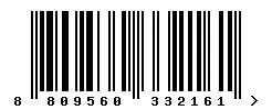 8809560332161 barcode