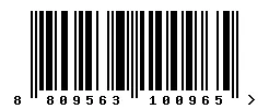 EAN barcode 8809563100965