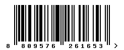 8809576261653 barcode