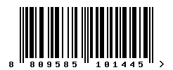 upc 8809585101445 barcode image