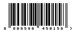 EAN 8809598450158 barcode image