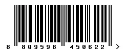 EAN 8809598450622 barcode image