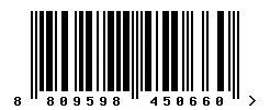 EAN 8809598450660 barcode image