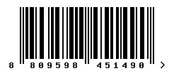 EAN 8809598451490 barcode image