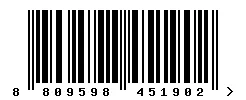 EAN 8809598451902 barcode image