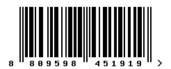 EAN 8809598451919 barcode image