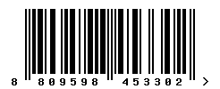 upc 8809598453302 barcode image