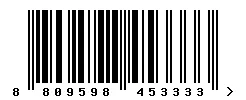EAN 8809598453333 barcode image