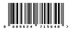 upc 8809624715640 barcode image