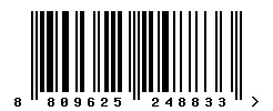 8809625248833 barcode