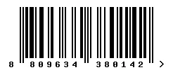 EAN barcode 8809634380142