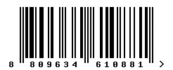 8809634610881 barcode