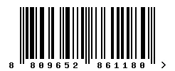 8809652861180 barcode
