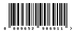 8809652906911 barcode