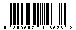 EAN 8809657113673 barcode image