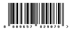 EAN barcode 8809657829079