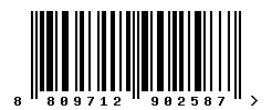 upc 8809712902587 barcode image