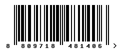 EAN 8809718481406 barcode image