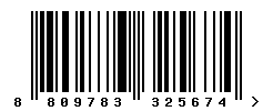 upc 8809783325674 barcode image