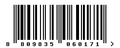 8809835060171 barcode