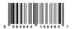 EAN barcode 8809864766884