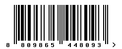 upc 8809865448093 barcode image
