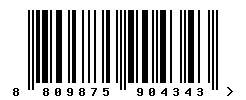 8809875904343 barcode