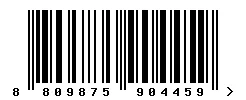 8809875904459 barcode