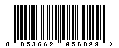 EAN barcode 8853662056029