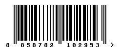 EAN 8858782102953 barcode image