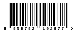 EAN barcode 8858782102977