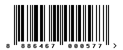 EAN barcode number 8886467000577