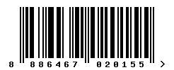 upc 8886467020155 barcode image