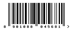 upc 8901088045681 barcode image