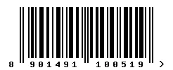 EAN barcode 8901491100519