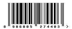 8906005274403 barcode