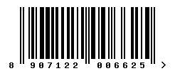 upc 8907122006625 barcode image