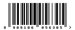 8909106056305 barcode