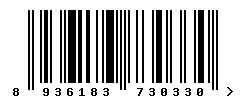 EAN barcode 8936183730330